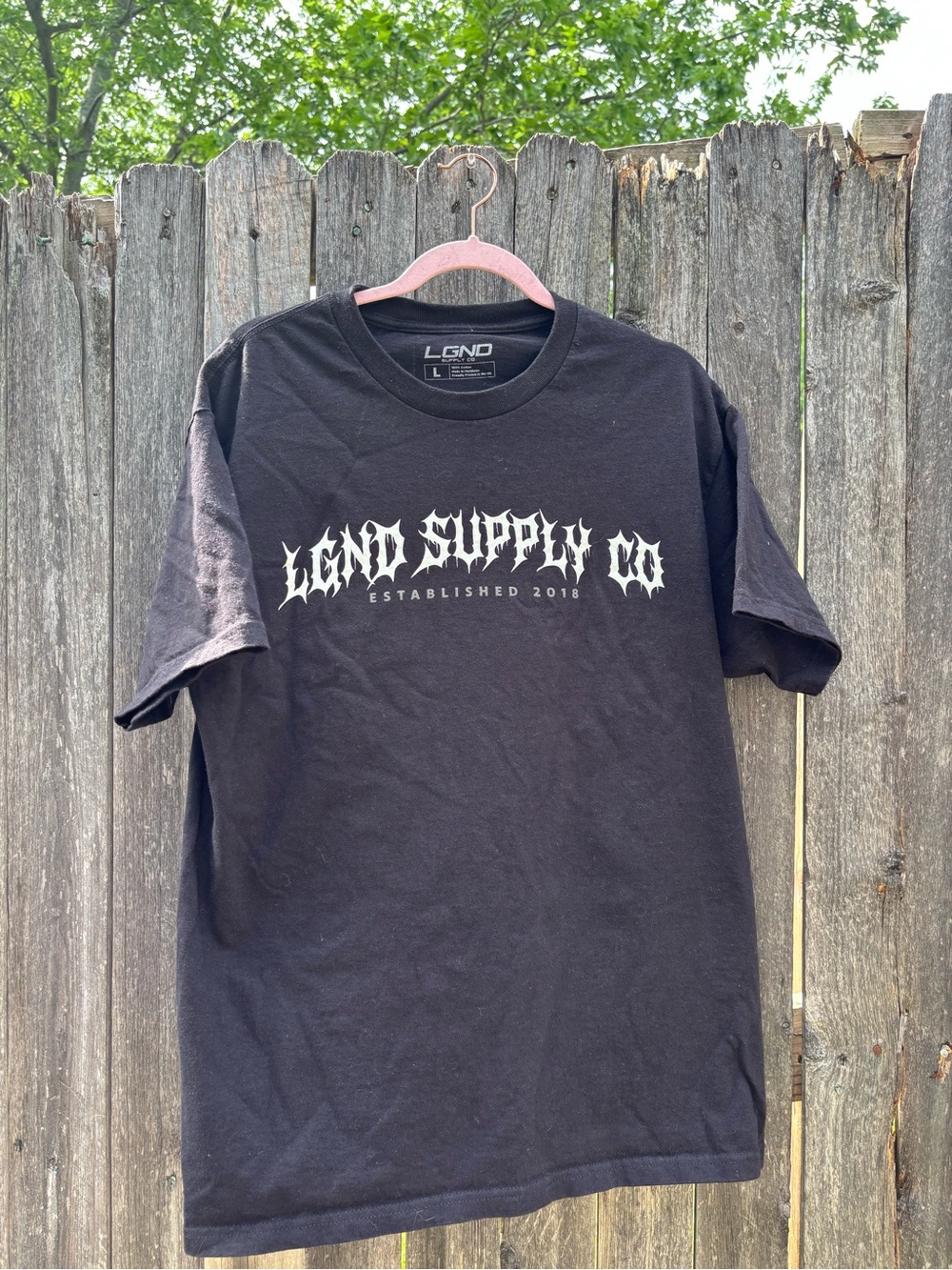 Men’s LGND Black Graphic Tee